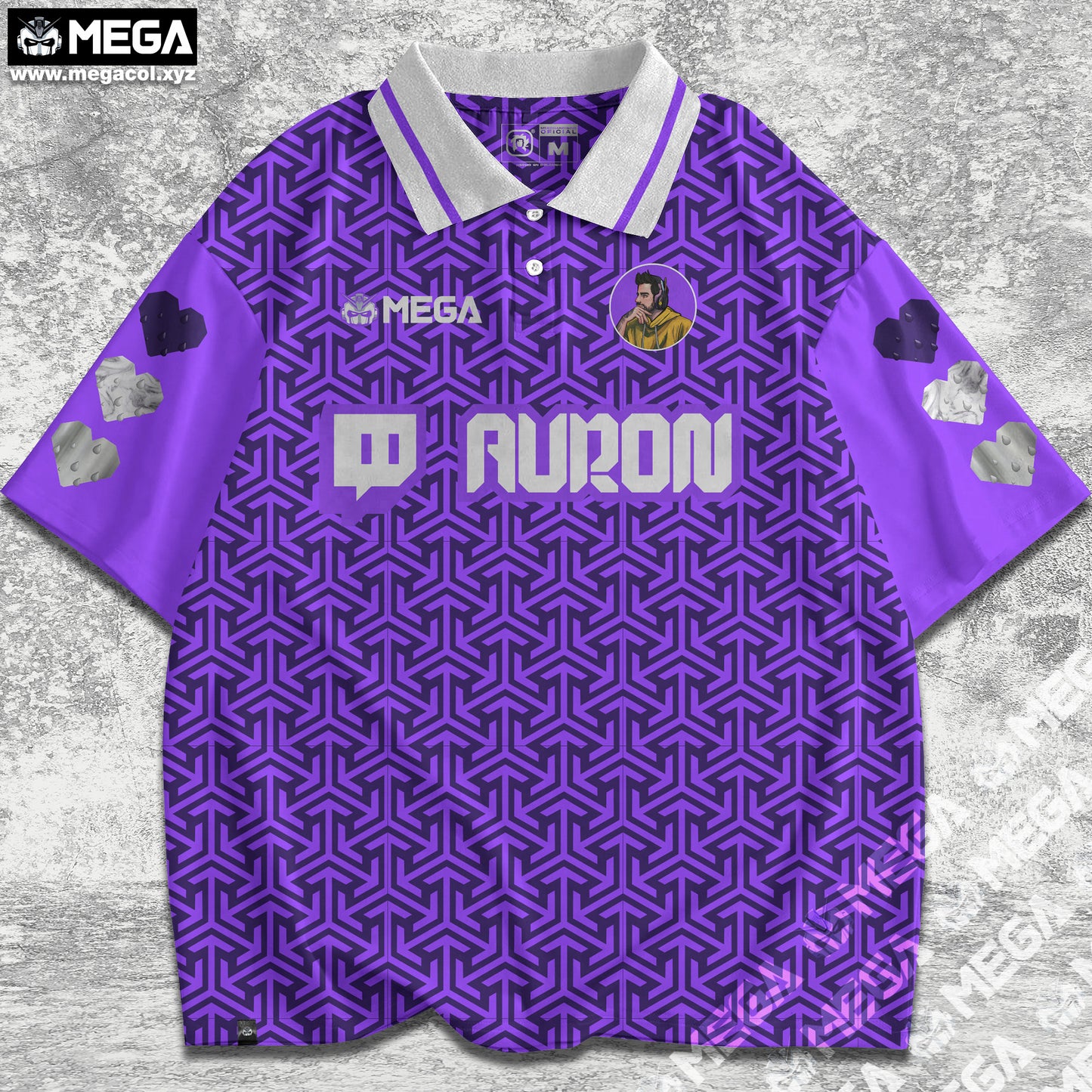 AURON TWITCH - CAMISETA OVERSIZE POLO