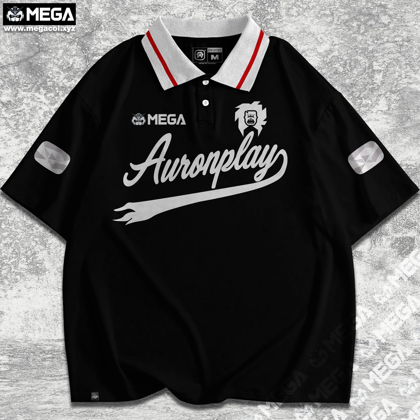 AURONPLAY YOUTUBER - CAMISETA OVERSIZE POLO