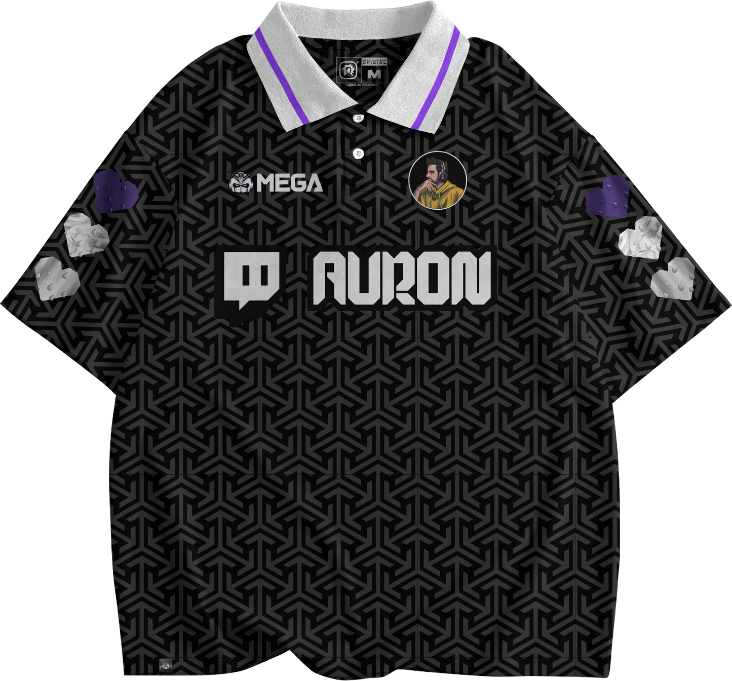 AURON TWITCH - CAMISETA OVERSIZE POLO