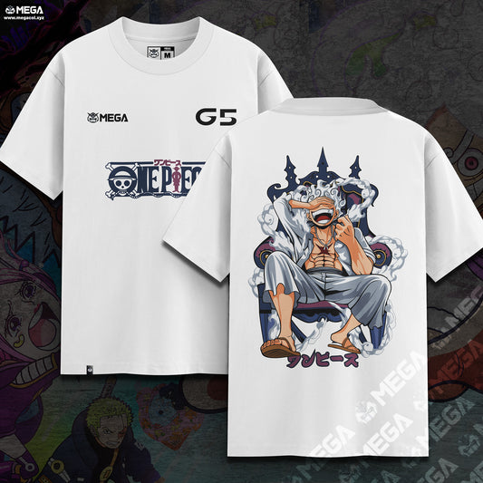 CAMISETA LUFFY GEAR 5 - CAMISETA MEGA TELA PESADA - 230g