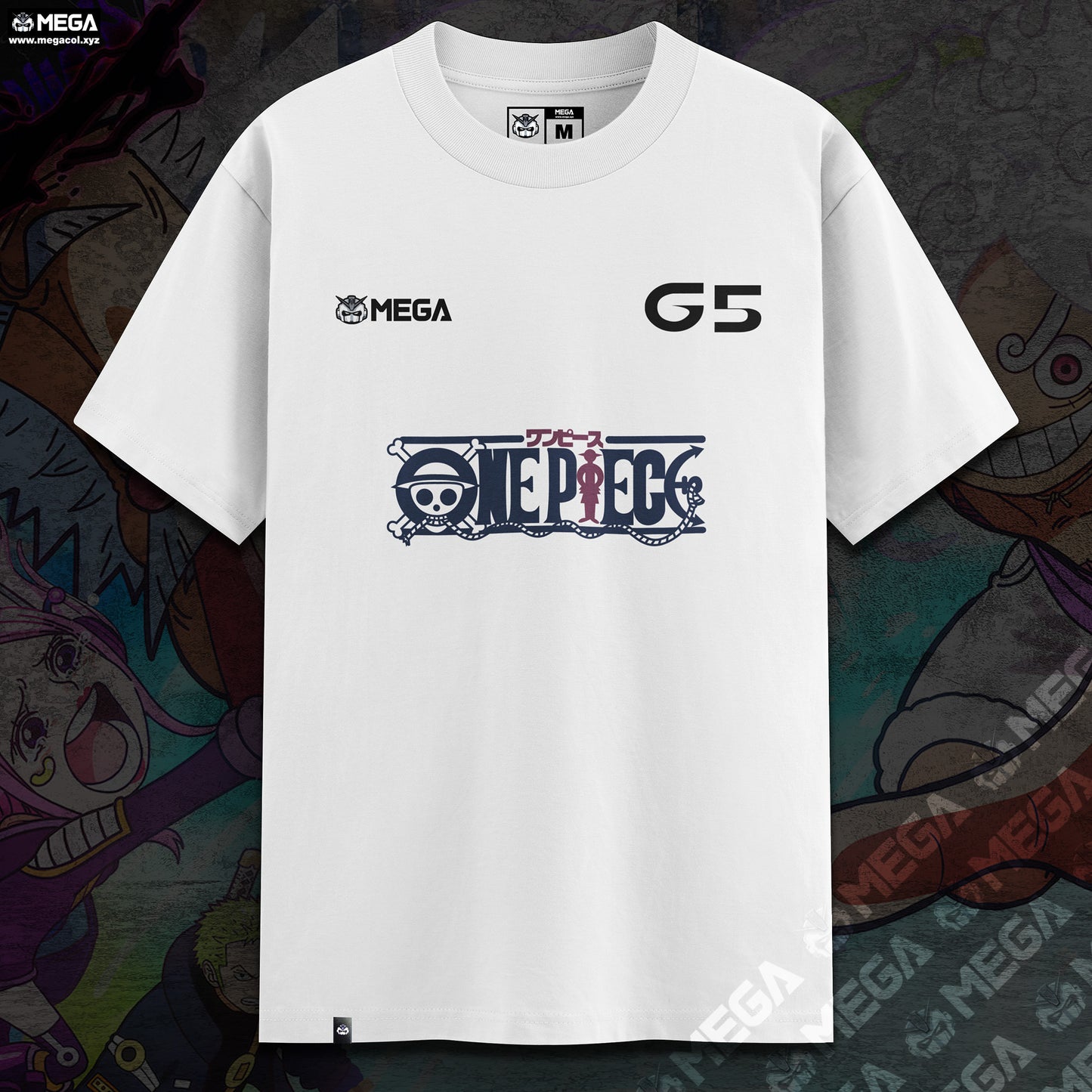 CAMISETA LUFFY GEAR 5 - CAMISETA MEGA TELA PESADA - 230g