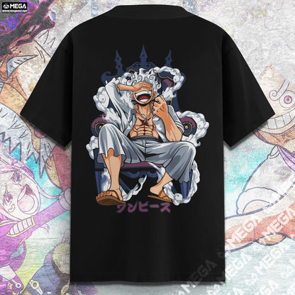 CAMISETA LUFFY GEAR 5 - CAMISETA MEGA TELA PESADA - 230g