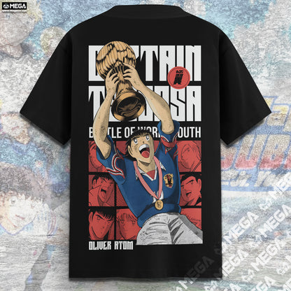 CAMISETA OLIVER ATOM CAMPEON JUVENIL - CAMISETA MEGA TELA PESADA - 230g